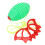 2 Pcs Green Pull Ball Toy for Parent-Child Interaction, Plastic Cooperative Toy 16
