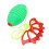 2 Pcs Green Pull Ball Toy for Parent-Child Interaction, Plastic Cooperative Toy 14