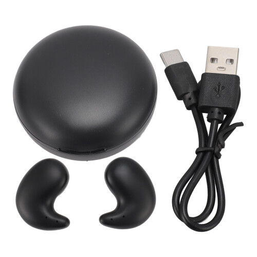 Bluetooth V5.3 Mini-Schlaf-Ohrhörer, 40 mAh x2, Schwarz 1