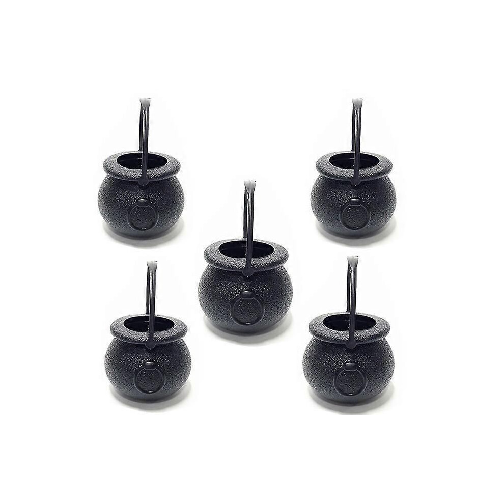 (sorcière S 5 pièces) Pots à bonbons Bouilloire Décoration d'Halloween Chaudron à bonbons Chaudron de