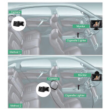 Baby Car Mirror 4.3'' HD 1080P Baby Monitor Rear Facing Car Seat Camera