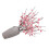 Rama mini de flor de ciruelo artificial de seda rosa 55 cm 6