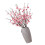 Rama mini de flor de ciruelo artificial de seda rosa 55 cm 8