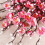 Rama mini de flor de ciruelo artificial de seda rosa 55 cm 3
