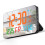 Tuya WiFi Desk Clock: LED Display Remote Control Auto-Brightness 1