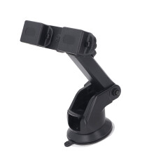 Soporte para micrófono de tablero ABS con ventosa negra