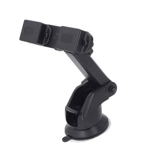 Soporte para micrófono de tablero ABS con ventosa negra
