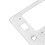 Placa de aguja para Singer 4411/6360, 7,8x7,7cm,acero 9