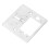 Placa de aguja para Singer 4411/6360, 7,8x7,7cm,acero 13
