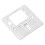 Placa de aguja para Singer 4411/6360, 7,8x7,7cm,acero 14