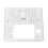 Placa de aguja para Singer 4411/6360, 7,8x7,7cm,acero 15