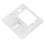 Placa de aguja para Singer 4411/6360, 7,8x7,7cm,acero 12