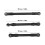 6 Stück Aluminium RC-Spurstangen-Set, 78,5/88,5/98,5 mm, BK 2