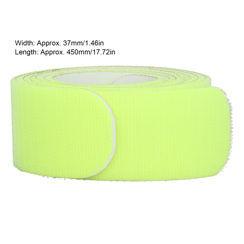 3 pezzi 37 mm  450 mm nastro per la testa 68 g verde fluorescente 1