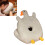 Nap Desk Sleeping Pillow 25x30cm Plush Grey Multi-Purpose Face Cushion 12