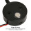 LED Wall Mounted Touch Reading Light, 3 Color Temp, Dimmable, DC 12-24V, Black 6