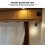 LED Wall Mounted Touch Reading Light, 3 Color Temp, Dimmable, DC 12-24V, Black 4