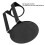 Iron Pour Over Coffee Dripper Stand Black 18.3x14.4x14cm 10