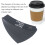 50 pcs Adjustable Paper Coffee Cup Sleeves for Hot Beverages 4