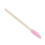 Cepillo desechable de bambú para pestañas 100 piezas rosado 9