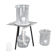 Lab Heating Set Burner Lamp Tripod Stirring Rod Beaker Sieve Net