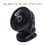 Ventilatore USB Clip-On da 10000mAh 15x18x13cm Blu 2