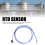 PT100-Sonde 4x30x1000mm Silber, 1m, -50~350C 7