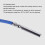 PT100-Sonde 4x30x1000mm Silber, 1m, -50~350C 4