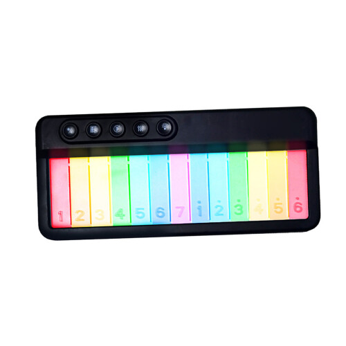 Clavier à 13 touches 17,5  7,8  3 cm 3AAA Noir/Blanc 2
