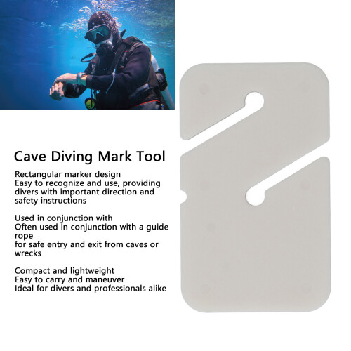 Herramienta de marcado Pro Cave rectangular ABS Glow-in-Dark 2