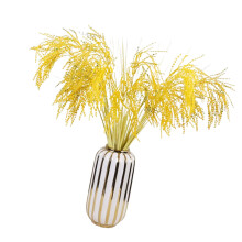 Tallo de trigo artificial Rama corta 0.3-0.4cm dorado