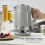 Swan Swan Retro Revive Grey Jug Kettle & 4 Slice Toaster Retro Kitchen Set 4