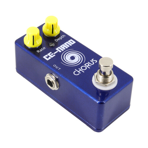 Pédale de chorus bleue pour guitare mini, 9V, 9.4x3.9x3.3cm 2