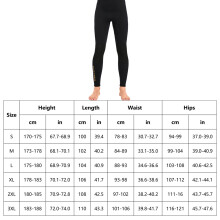 Pantalones de neopreno de 3 mm para hombres S-XXXL UPF50+ cálidos