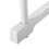 Adjustable Expandable Closet Shelf Organizer 42cm W, 55KG Capacity 12