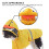 Impermeable para perros M, PVC/poliéster, Transparente Duck 6