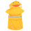 Impermeable para perros M, PVC/poliéster, Transparente Duck 3