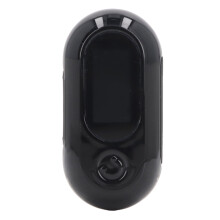Haustier-Halsbandkamera 350 mAh, 0,96 Zoll, 1080p, 90, Schwarz