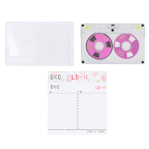 Cassette vuote viola 46 min 10x6,5x0,9 cm 1