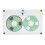 Nastro a cassetta verde vuoto 46 min 106,50,9 cm 3
