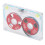 Cassette vierge rouge 10  6,5  0,9 cm, 46 min 15
