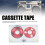Cassette vierge rouge 10  6,5  0,9 cm, 46 min 7