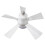 Deckenventilator-Licht E26 85-265V Weiß 170x400mm 11