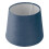 Paralume conico in velluto blu 16.5/21.5cm 250g E27/E14 14