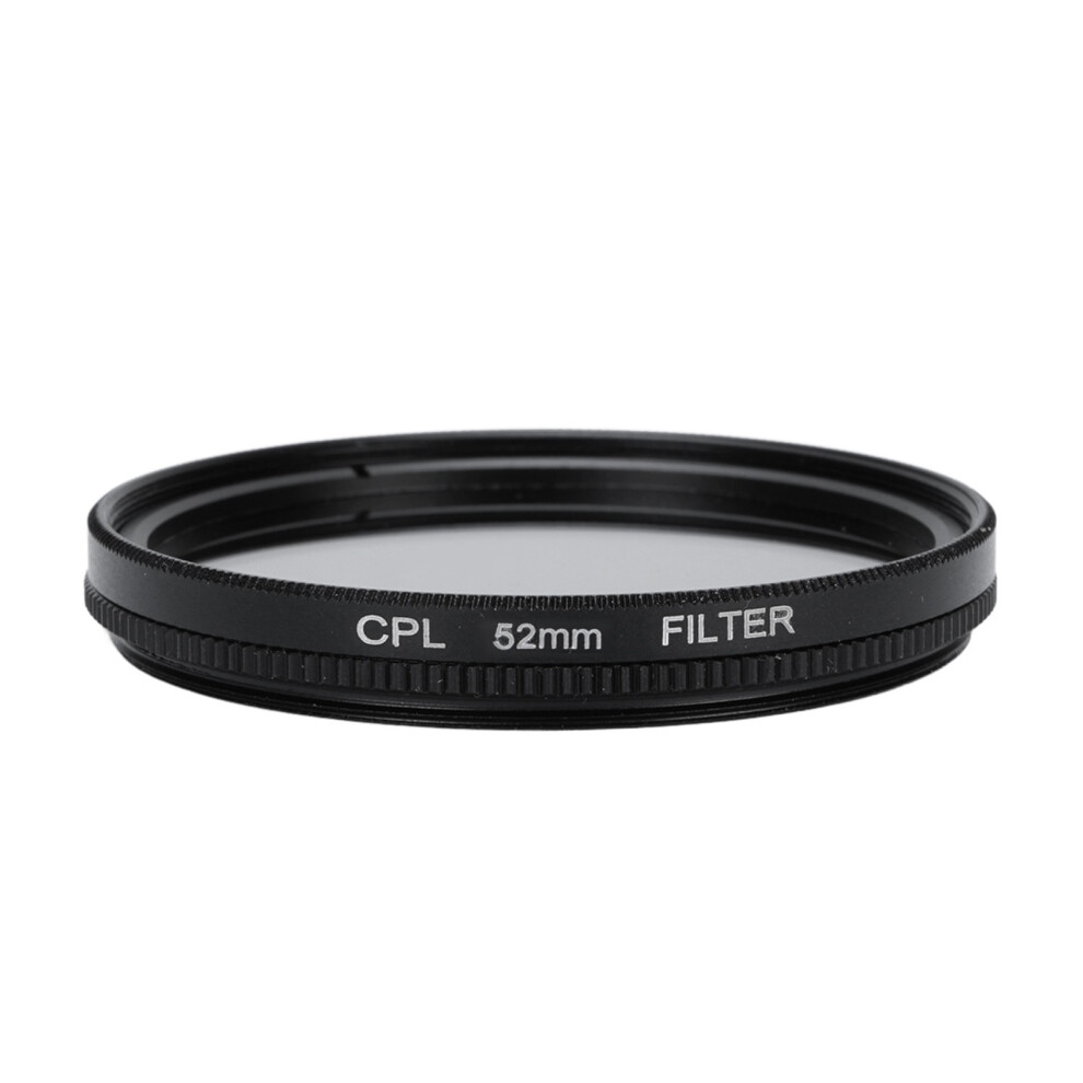 52Mm Ultra Slim Cpl Filter For Camera Lens With Storage Case 9451335196790