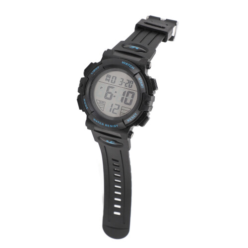 Blu CR2032 150mAh Orologio Digitale da Uomo Quadrante 5,23 cm
