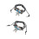 2 Stück PU-Lederarmband 17 cm  0,6 cm Unisex 16