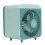 Ventilatore nebulizzante portatile 200ml 5000mAh verde lago USB 11