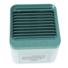 Ventilatore nebulizzante portatile 200ml 5000mAh verde lago USB