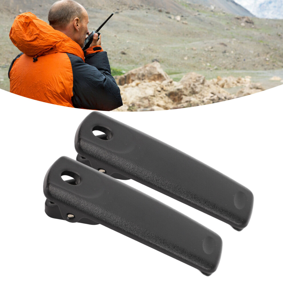 Portable Belt Clip Set For Yaesu Vxâ8Dr Ftâ1Dr Radios Easy To Install 8421335198774